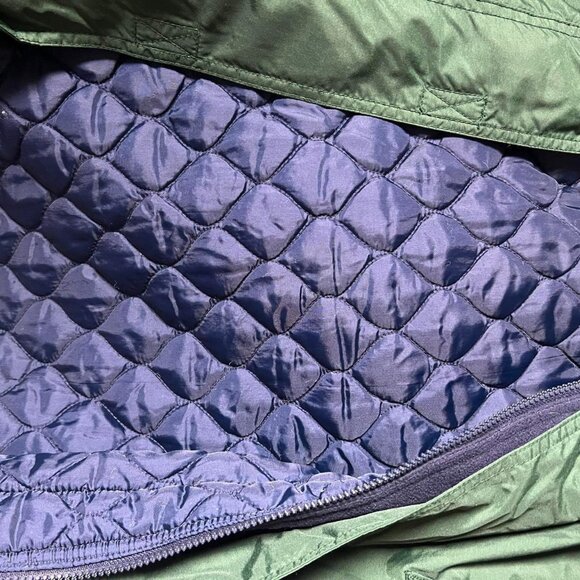 Fila Green and Blue Retro Sportswear Vintage Jacket - Picture 3 of 4